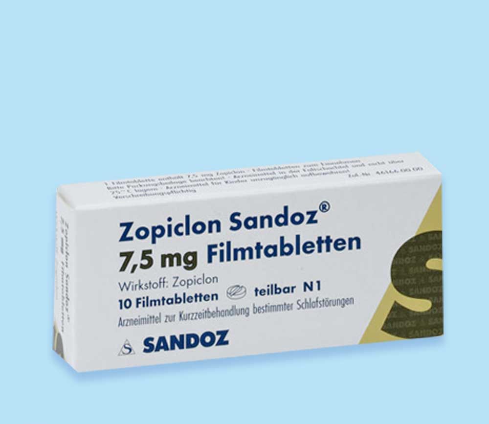 Zopiclon-7,5mg-10-tabletten-Medicatie-Apotheker Zopiclon kopen